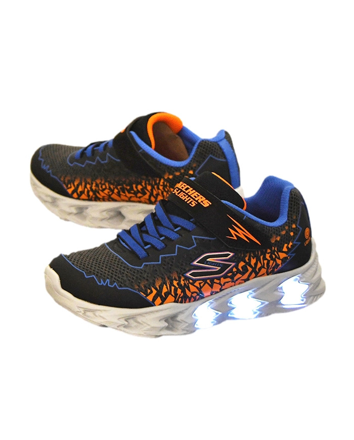 Buty dziecięce Skechers VORTEX 2.0 ZORENTO 400603LBBOR Czarne - Sklep online Mastersport