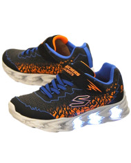 Buty dziecięce Skechers VORTEX 2.0 ZORENTO 400603LBBOR Czarne - Sklep online Mastersport