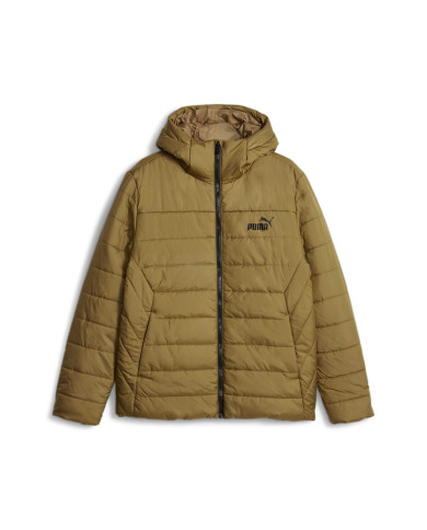 Kurtka męska Puma ESS HOODED PADDED JKT 84893893 Zielona - Sklep online Mastersport