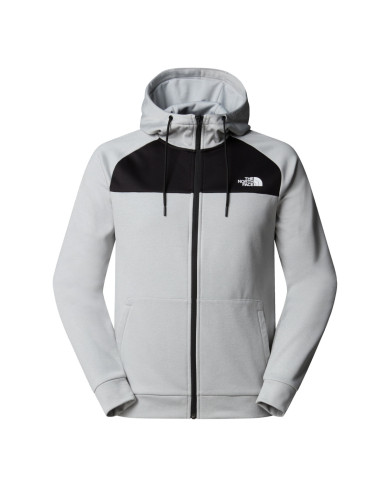 Bluza męska The North Face M REAXION FLEECE F/Z HO NF0A8CNPEEI Szara - Sklep online Mastersport