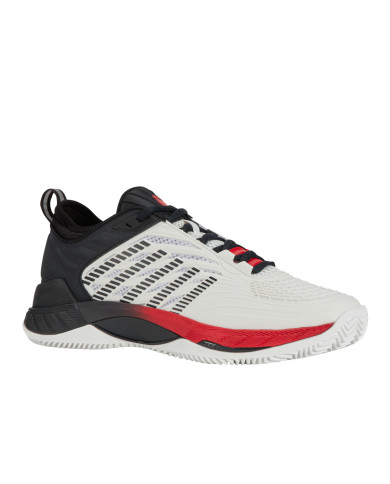 Buty męskie K-Swiss HYPERCOURT 2 CLAY 09072-104-M Białe - Sklep online Mastersport