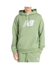 Bluza męska New Balance SPORT CORE BRUSHED HOODIE MT43904AAR Zielona - Sklep online Mastersport