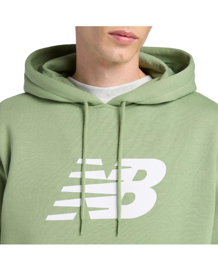 Bluza męska New Balance SPORT CORE BRUSHED HOODIE MT43904AAR Zielona - Sklep online Mastersport