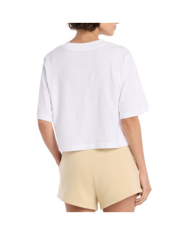 Koszulka damska New Balance REIMAGINED RELAXED T-SHIRT WT61V5OPWT Biała - Sklep online Mastersport