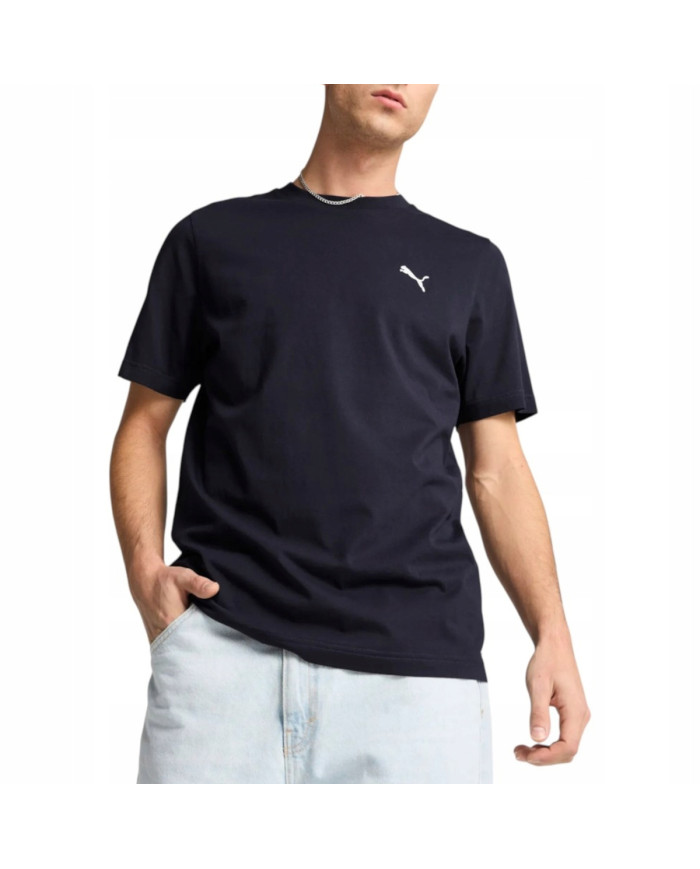 Koszulka męska Puma ESS SMALL LOGO TEE 68253816 Granatowa - Sklep online Mastersport