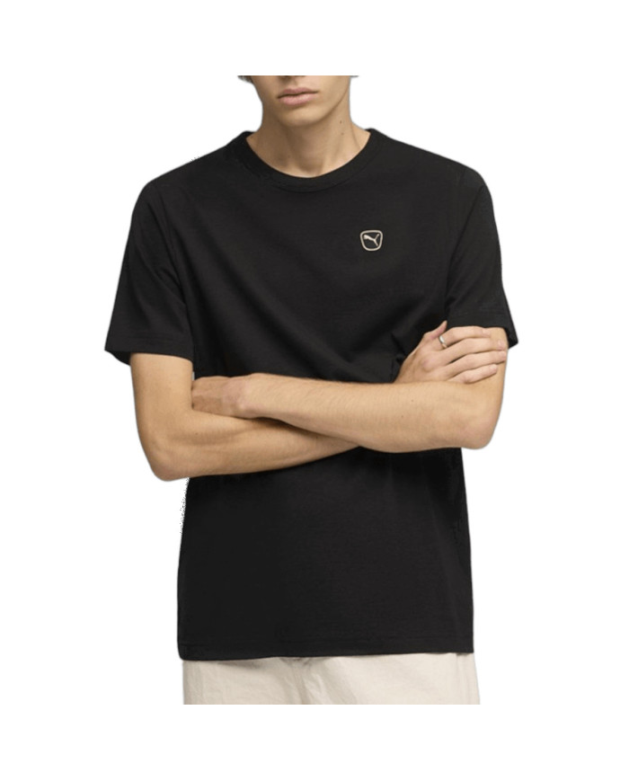 Koszulka męska Puma ESS ELEVATED TEE 69205401 Czarna - Sklep online Mastersport