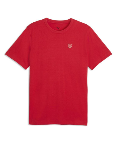 Koszulka męska Puma ESS ELEVATED TEE FOR ALL TIME 69205411 Czerwona - Sklep online Mastersport