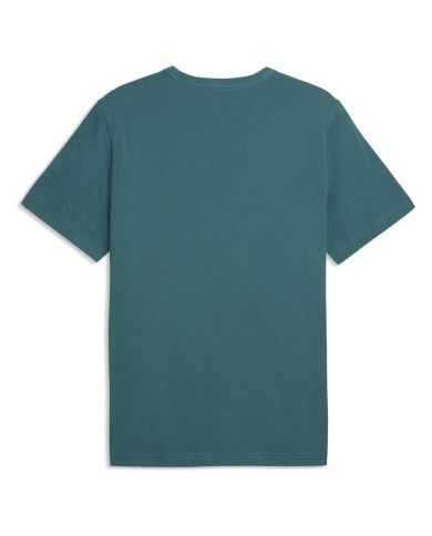 Koszulka męska Puma ESS ELEVATED TEE 69205441 Zielona - Sklep online Mastersport
