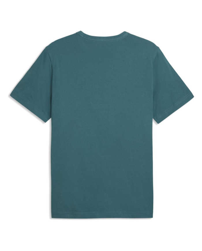 Koszulka męska Puma ESS ELEVATED TEE 69205441 Zielona - Sklep online Mastersport