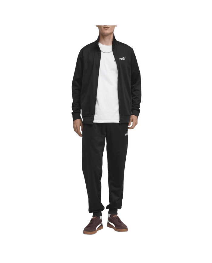 Dres męski Puma ESS LOGO POLY KNITTED SUIT 69263001 Czarny - Sklep online Mastersport