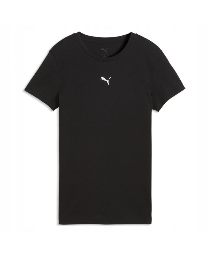 Koszulka damska Puma ESS CENTERED CAT LOGO TEE 69291601 Czarna - Sklep online Mastersport