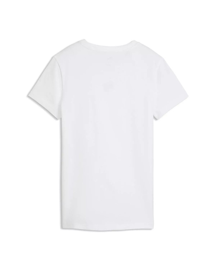 Koszulka damska Puma ESS CENTERED CAT LOGO TEE 69291602 Biała - Sklep online Mastersport