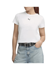 Koszulka damska Puma ESS CENTERED CAT LOGO TEE 69291602 Biała - Sklep online Mastersport