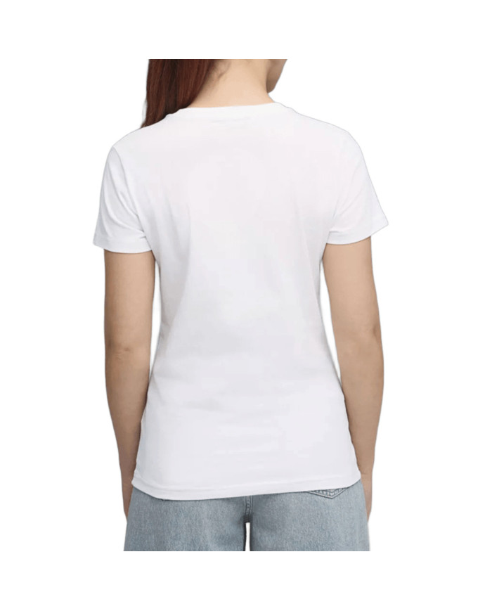 Koszulka damska Puma ESS CENTERED CAT LOGO TEE 69291602 Biała - Sklep online Mastersport