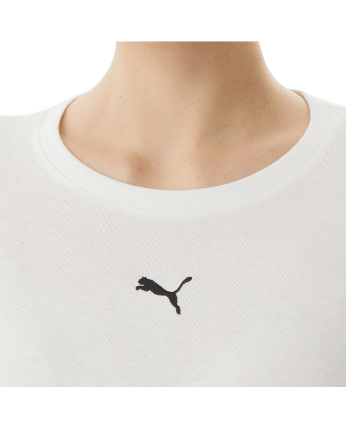 Koszulka damska Puma ESS CENTERED CAT LOGO TEE 69291682 Biała - Sklep online Mastersport