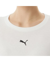 Koszulka damska Puma ESS CENTERED CAT LOGO TEE 69291682 Biała - Sklep online Mastersport