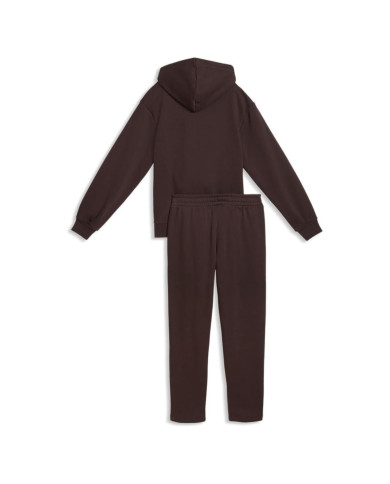 Dres damski Puma METALLIC HOODED STANDARD SWEATSUIT 69399633 Brązowy - Sklep online Mastersport
