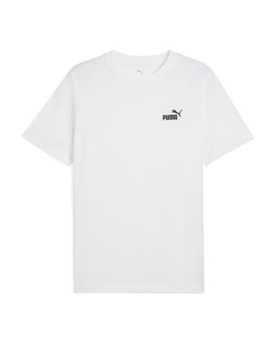 Koszulka męska Puma ESS SMALL LOGO TEE 68253402 Biała - Sklep online Mastersport