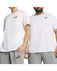 Koszulka męska Puma ESS SMALL LOGO TEE 68253402 Biała - Sklep online Mastersport