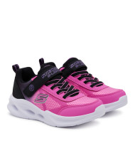 Buty dziecięce Skechers SKECHERS SOLA GLOW OMBRE DELUXE 303714LBKHP Różowe - Sklep online Mastersport