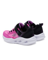 Buty dziecięce Skechers SKECHERS SOLA GLOW OMBRE DELUXE 303714LBKHP Różowe - Sklep online Mastersport