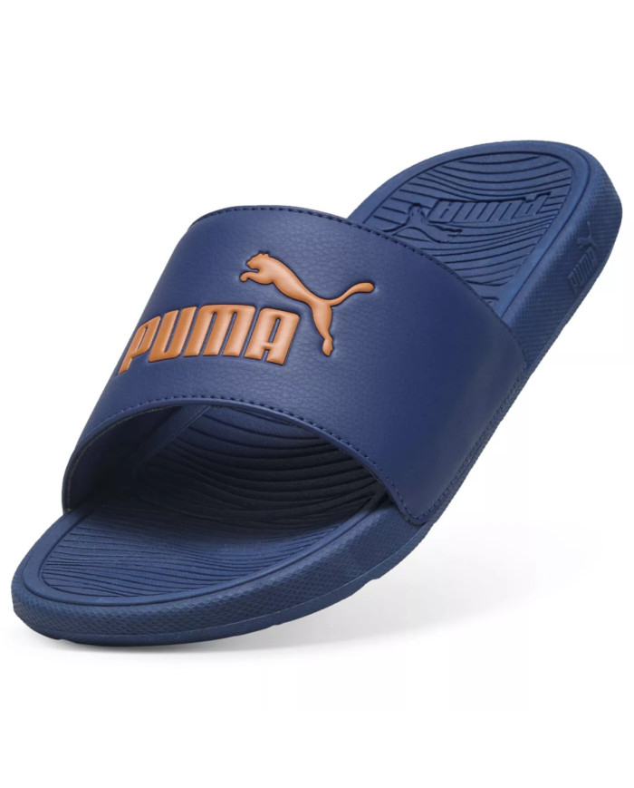 Klapki męskie Puma COOL CAT 2.0 38911042 Granatowe - Sklep online Mastersport