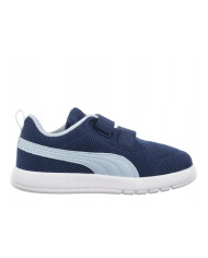 Buty dziecięce Puma COURTFLEX V3 MESH INF 39808619 Granatowe - Sklep online Mastersport