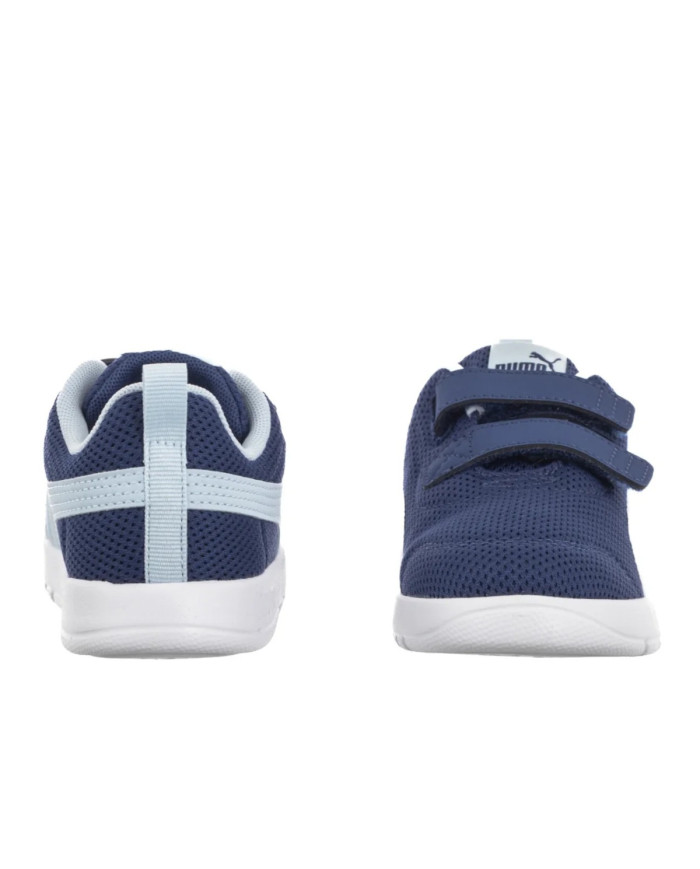 Buty dziecięce Puma COURTFLEX V3 MESH INF 39808619 Granatowe - Sklep online Mastersport