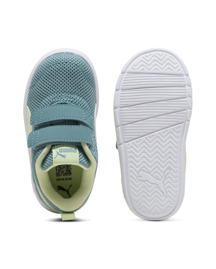 Buty Puma COURTFLEX V3 MESH INF 39808620 Zielone - Sklep online Mastersport
