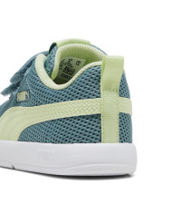Buty Puma COURTFLEX V3 MESH INF 39808620 Zielone - Sklep online Mastersport