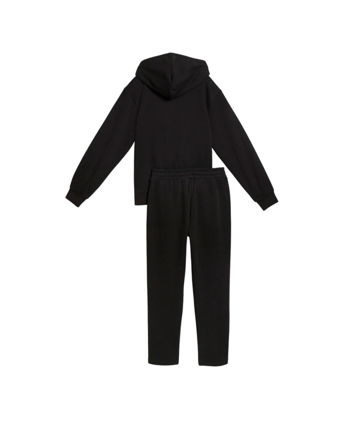 Dres damski Puma METALLIC HOODED STANDARD SWEATSUIT 69399601 Czarny - Sklep online Mastersport