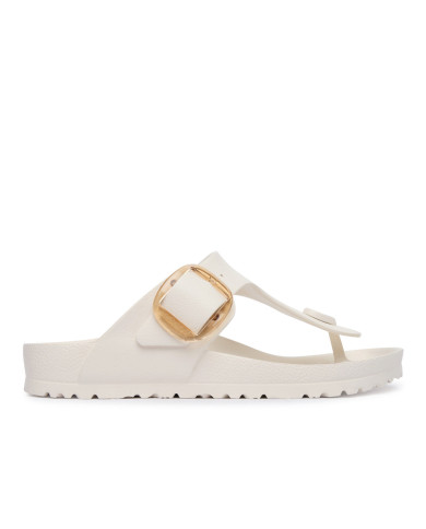 Klapki damskie Birkenstock GIZEH BIG BUCKLE EVA UNISEX REGULAR 1031366 Białe - Sklep online Mastersport