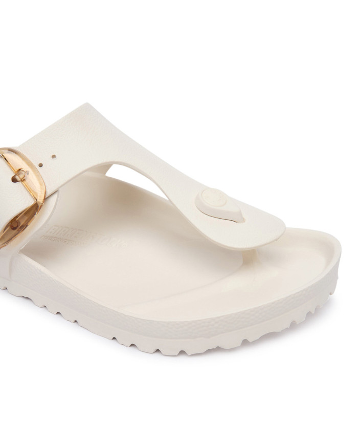Klapki damskie Birkenstock GIZEH BIG BUCKLE EVA UNISEX REGULAR 1031366 Białe - Sklep online Mastersport
