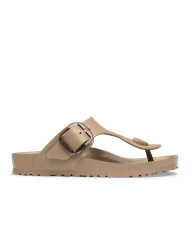 Klapki damskie Birkenstock GIZEH BIG BUCKLE EVA UNISEX REGULAR 1033167 Szare - Sklep online Mastersport