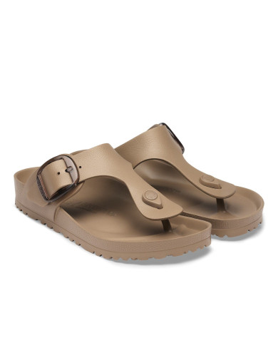 Klapki damskie Birkenstock GIZEH BIG BUCKLE EVA UNISEX REGULAR 1033167 Szare - Sklep online Mastersport