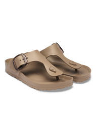 Klapki damskie Birkenstock GIZEH BIG BUCKLE EVA UNISEX REGULAR 1033167 Szare - Sklep online Mastersport