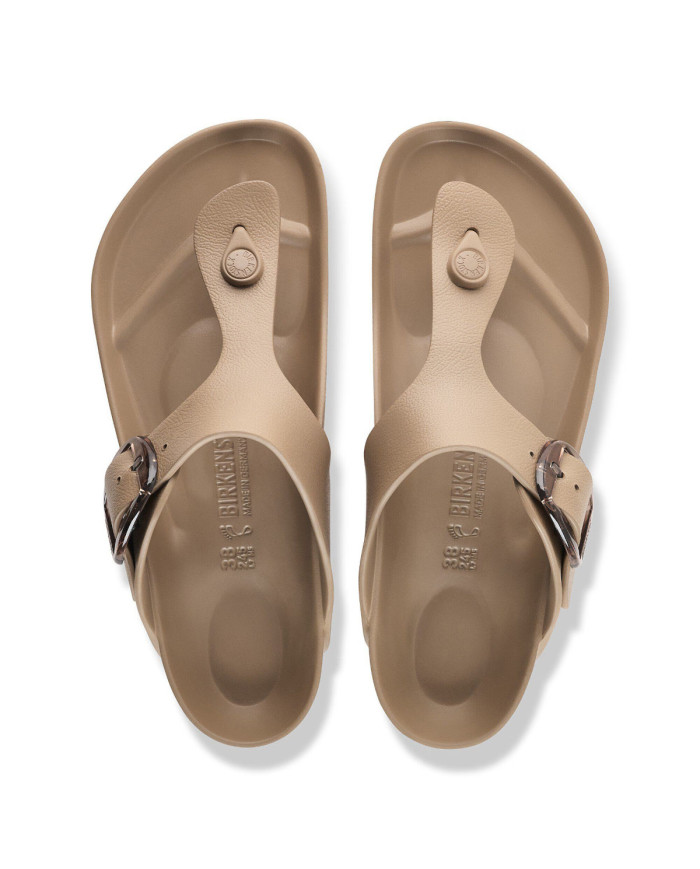Klapki damskie Birkenstock GIZEH BIG BUCKLE EVA UNISEX REGULAR 1033167 Szare - Sklep online Mastersport