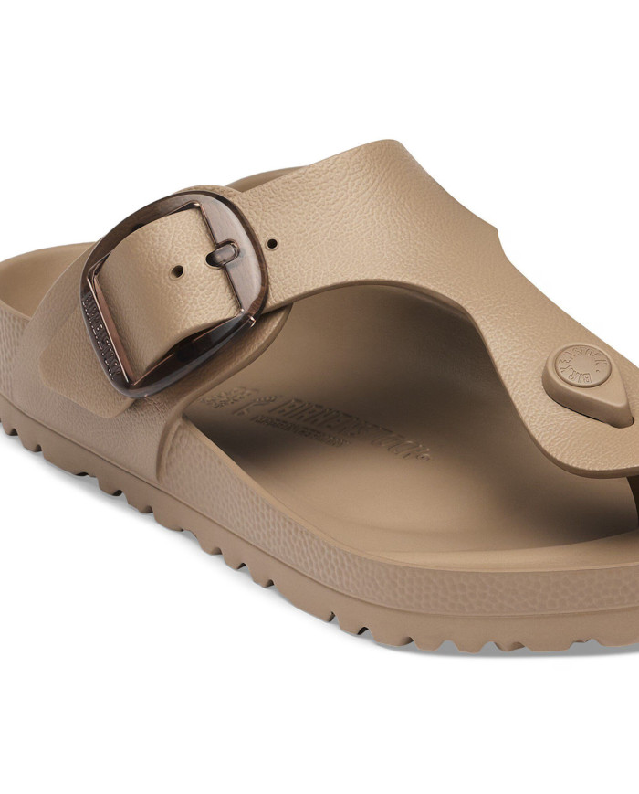 Klapki damskie Birkenstock GIZEH BIG BUCKLE EVA UNISEX REGULAR 1033167 Szare - Sklep online Mastersport