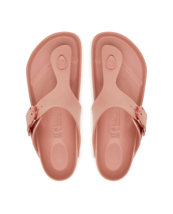 Klapki damskie Birkenstock GIZEH BIG BUCKLE EVA UNISEX REGULAR 1033168 Różowe - Sklep online Mastersport