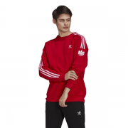 Bluza Adidas Originals 3D TF 3 STRP CR L Czerwony