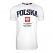 Koszulka Monotox POLSKA COLLEGE W WHITE XS Biały