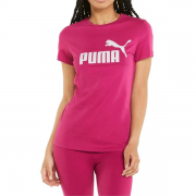 Koszulka Puma ESS LOGO TEE (S) XS Różowy
